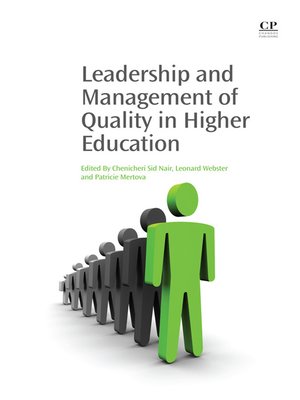 cover image of Leadership and Management of Quality in Higher Education